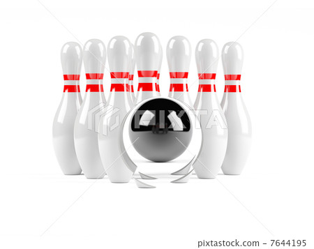 Bowling concept Bowling concept 7644195