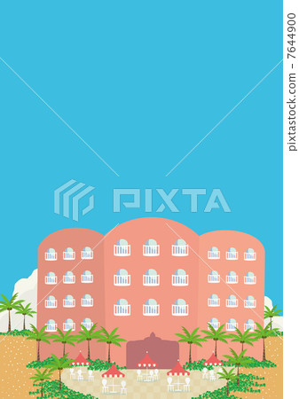 Summer, vacation, resort, sea, image 7644900