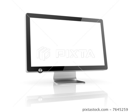 Computer Monitor with reflection Computer Monitor with reflection 7645259