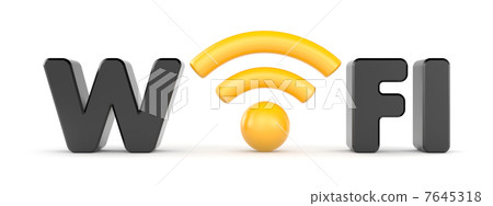 Wireless Network. Wifi 7645318