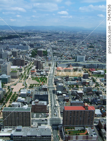 靜岡縣濱松市站北街城市景觀 7647636