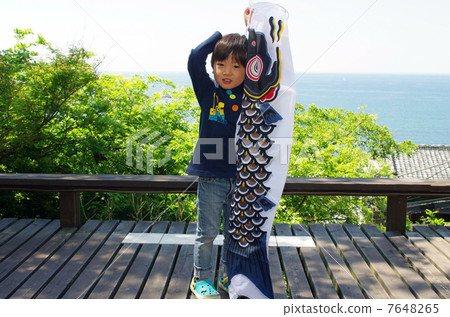 孩子們和鯉魚飄帶 孩子們和鯉魚飄帶 7648265