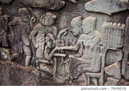 吳哥窟考古遺址 7649039