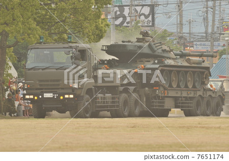 地面自衛隊坦克攜帶拖車 7651174