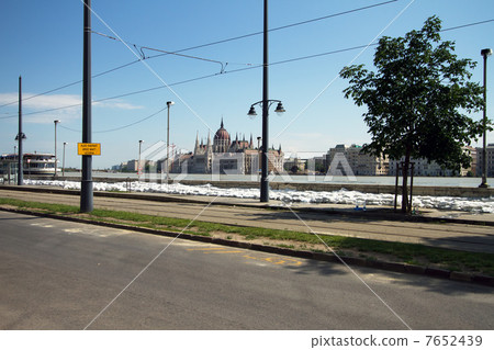 Budapest Hungary Danube Flood 2027 Budapest Hungary Danube Flood 2027 7652439
