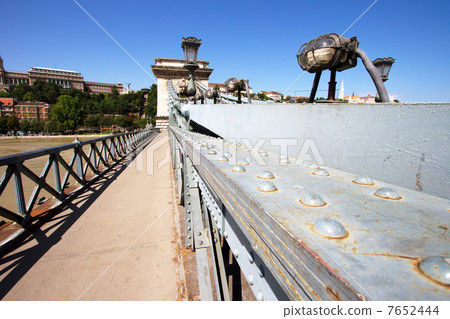 Budapest Hungary Chain Bridge 7652444