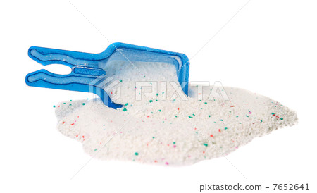 washing powder in a measuring cup washing powder in a measuring cup 7652641
