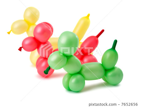 Toy of balloons isolated 7652656
