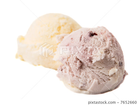 Vanilla ice cream scoop Vanilla ice cream scoop 7652660