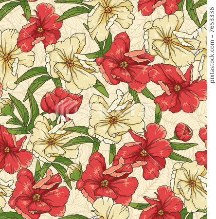 Floral seamless pattern 7653336