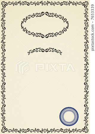 Vintage frame Vintage frame 7653339