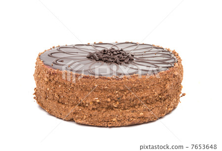 chocolate cake isolated chocolate cake isolated 7653648