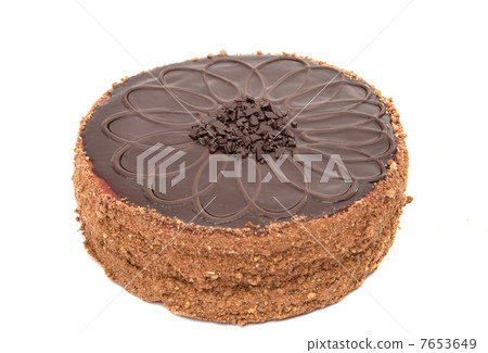 chocolate cake isolated chocolate cake isolated 7653649
