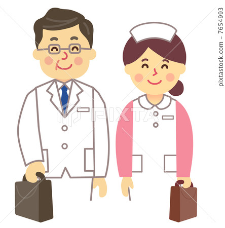 醫生和護士訪問 7654993