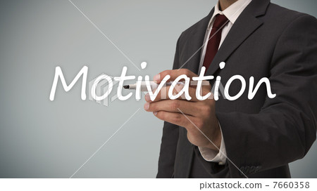 Businessman writing the word motivation Businessman writing the word motivation 7660358