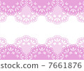 Lace's cute background material 7661876