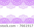 Lace's cute background material 7661917