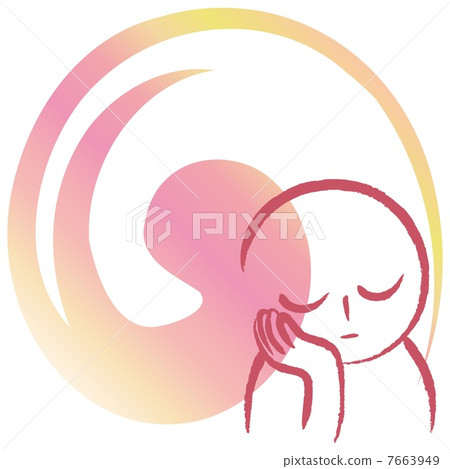 臉頰粉紅色 7663949