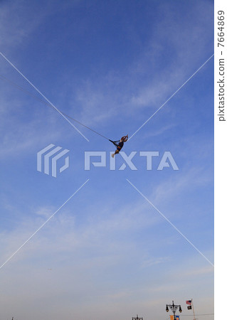 Coney Island's SkyCoaster 7664869