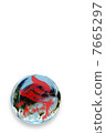 New Year card postcard Size template 7665297