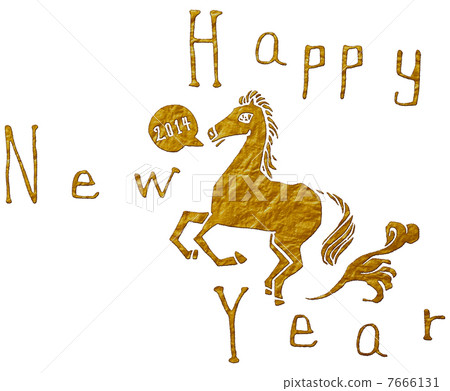 新年的下午材料 7666131