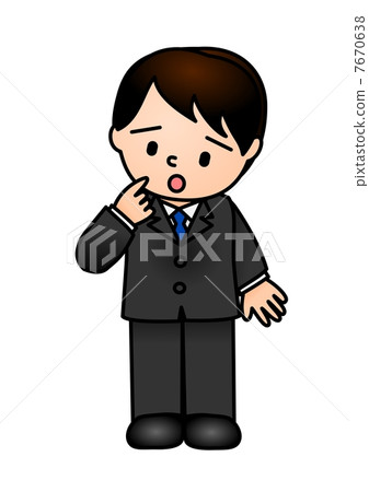 Businessman is in trouble 7670638