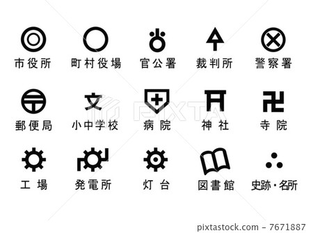 Map symbol 7671887