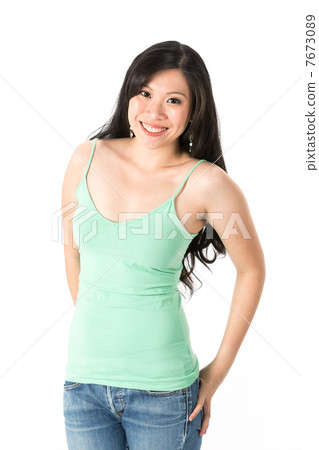 Happy Asian woman 7673089