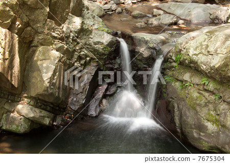 Waterfall of the Inuneonsan Valley Waterfall of the Inuneonsan Valley 7675304