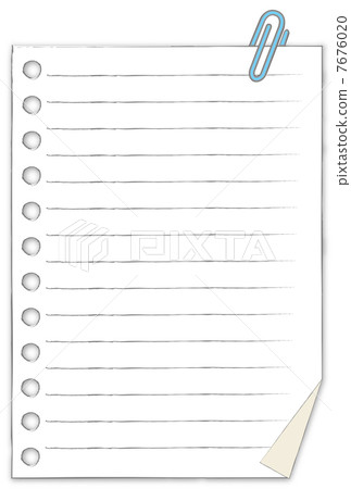 便條紙和剪輯 7676020