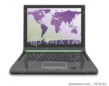 laptop isolated 7676101