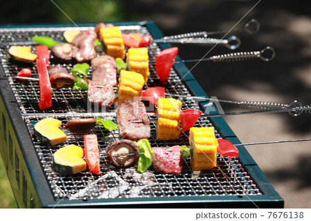 烤肉 戶外 燒烤 7676138