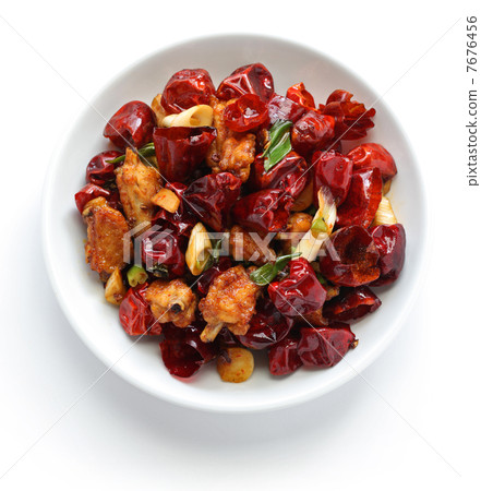 猩紅色的雞 7676456