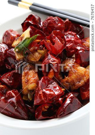 猩紅色的雞 7676457