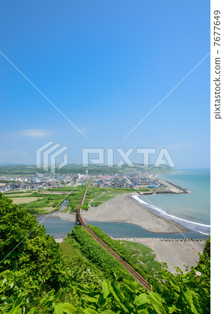 Niikappu-cho (from the captain's office) 7677649