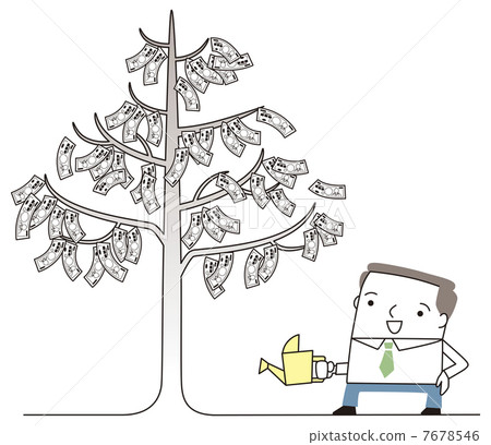 A businessman who raised a golden tree 7678546