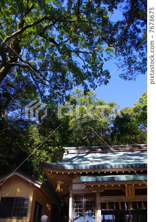 Nagashima Jinja神社被轉移 7678675