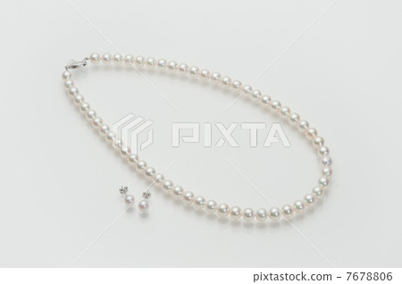 Black pearl necklace 7678806