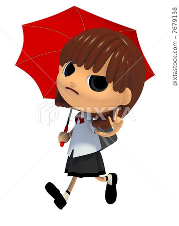 Going to school on a rainy day Going to school on a rainy day 7679138