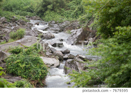 Flow of the Yamagome River 7679395