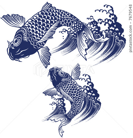 日式鯉魚 7679548