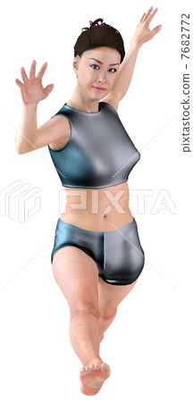 gymnastic, aerobics, working out 7682772