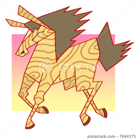 Horse Illustration. 5 Horse Illustration. 5 7684375