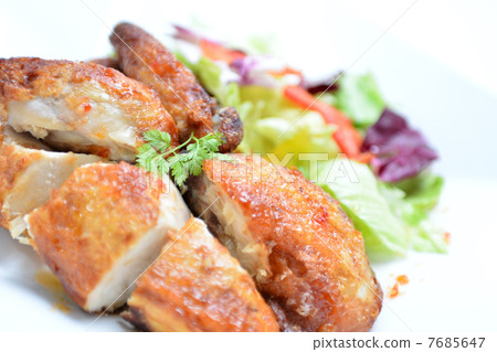 fried chicken  7685647