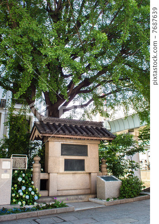 A monument from Nihonbashi 7687639