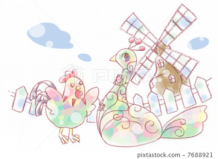 Topiaries and windmills 7688921