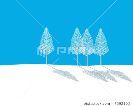 天氣好的冬天天氣 天氣好的冬天天氣 7692103