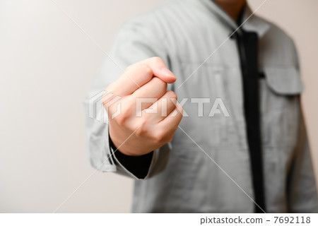 工人擺出一個腸 7692118