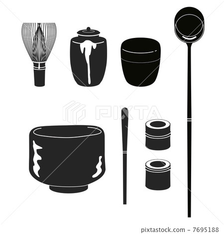 Tea ceremony silhouette Tea ceremony silhouette 7695188