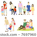 Fashionable family set 7697960